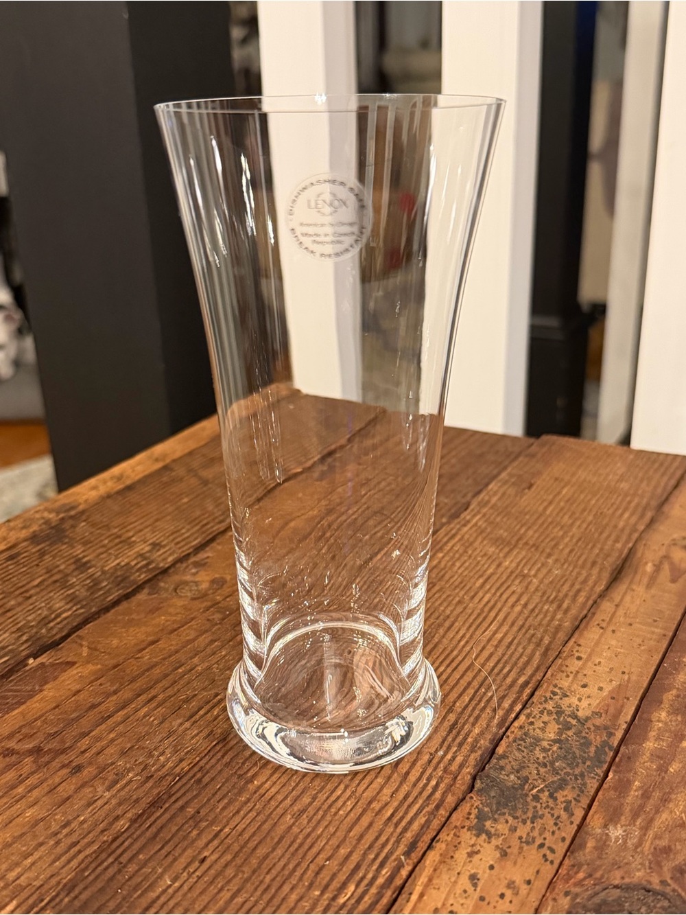 NEW Lenox Flared Pilsner Glasses (6)